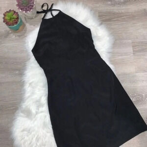 Banana Republic Pleated Halter Dress NWT